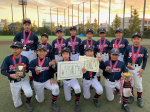 【高学年】四区親善少年野球大会で準優勝！